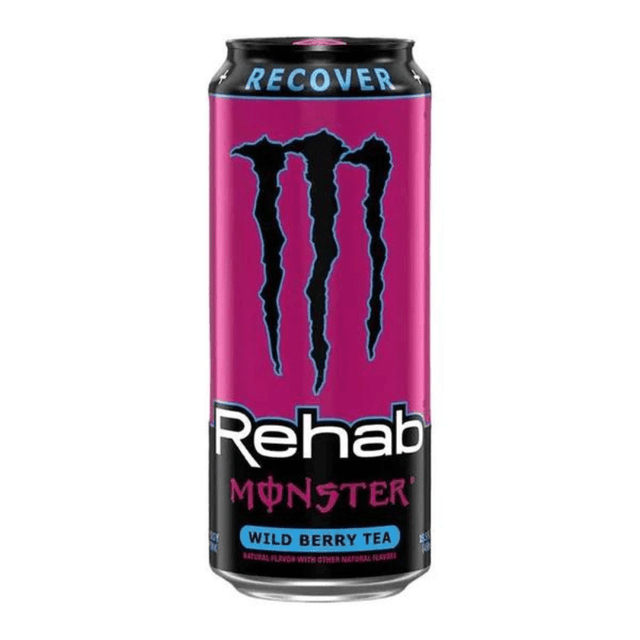 Monster Rehab Wild Berry Tea Energy Drink (473ml)