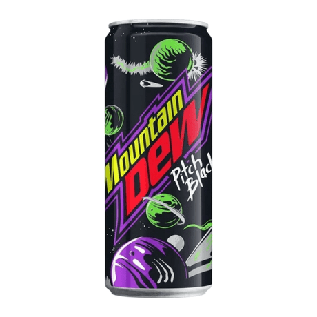 Mountain Dew Pitch Black Can 330ml EU