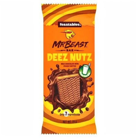 Mr Beast Feastables Milk Chocolate Deez Nuts (35g)