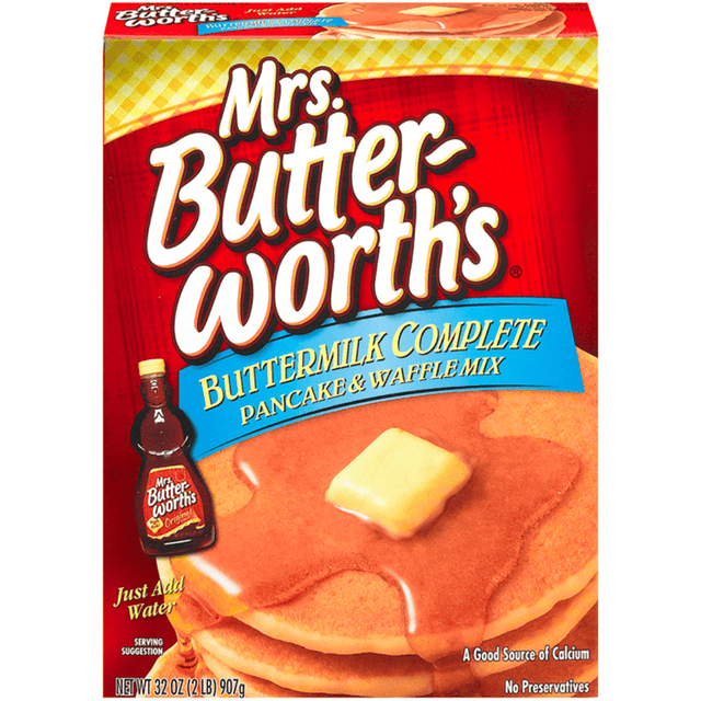 Mrs Butterworth Buttermilk Complete Pancake Mix (907g)