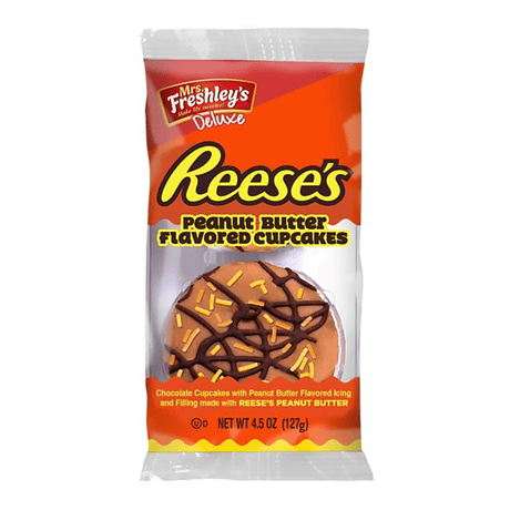 Mrs Freshley's Cup Cakes Reeses Peanut Butter (128g)