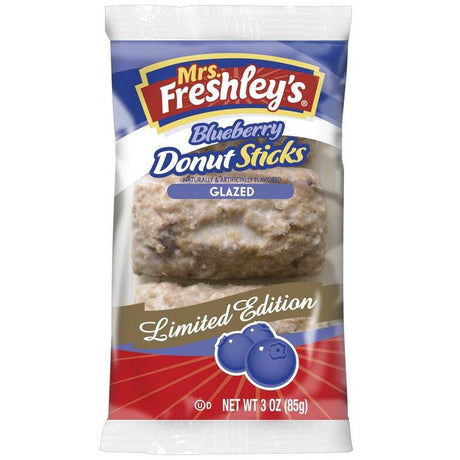 Mrs Freshley’s Donut Sticks Blueberry (85g) (Limited Edition)