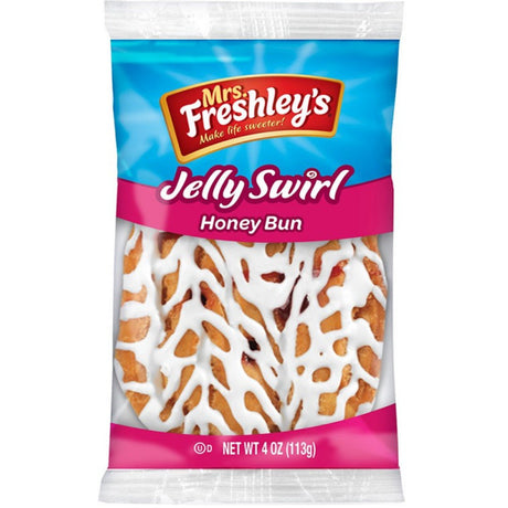 Mrs Freshley's Jelly Swirl Honeybun (113g)