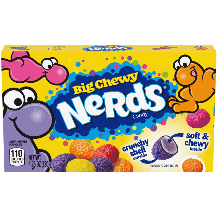 Nerds Big and Chewy Theatre Box (120g)