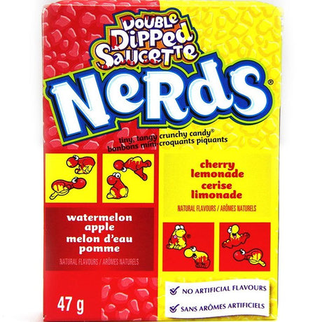 Nerds Double Dipped Watermelon Apple and Cherry Lemonade (46g)
