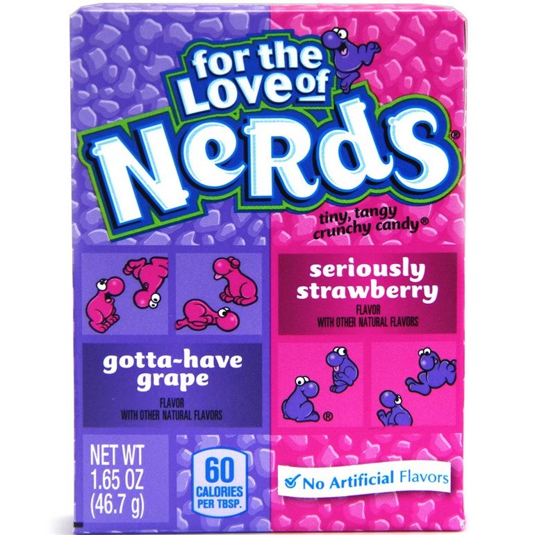 Nerds For The Love of Strawberry and Grape (46g)