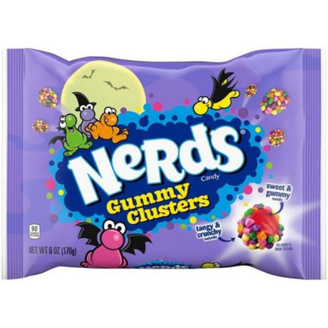 Nerds Gummy Clusters Halloween Mini Pouches (170g)