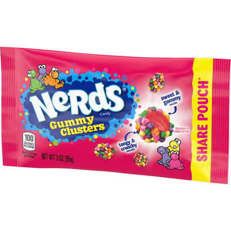 Nerds Gummy Clusters Share Pouch (85g)