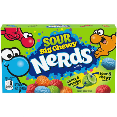 Nerds Sour Big Chewy Theatre Box (120g)