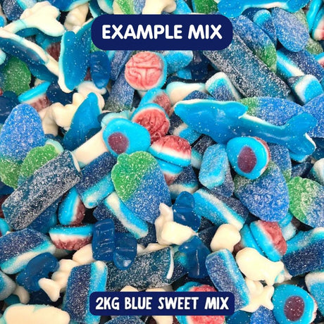 *NEW* 2KG Sweets: Blue Pick'n'Mix Grab Bag (Resealable)