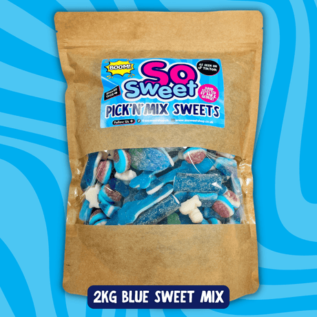 *NEW* 2KG Sweets: Blue Pick'n'Mix Grab Bag (Resealable) (BB 02/24)