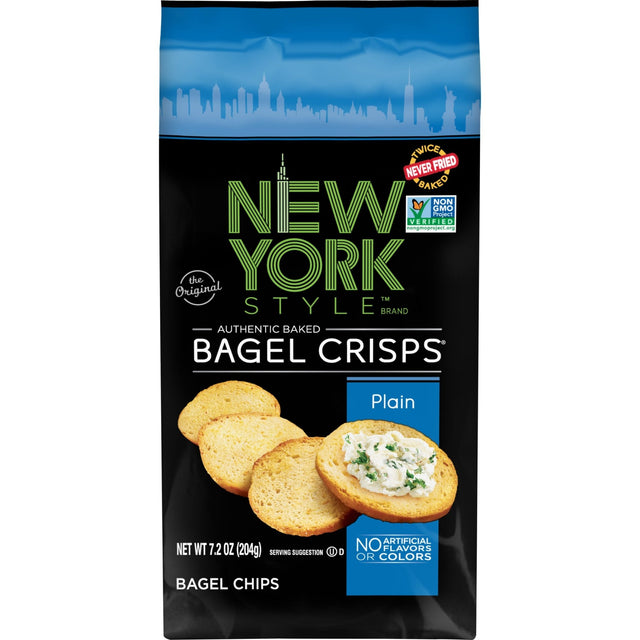 New York Style Bagel Crisps Plain (204g)