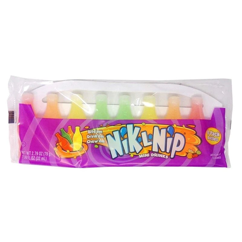 Nik-L-Nip Original Wax Bottles 8 pack (79g)