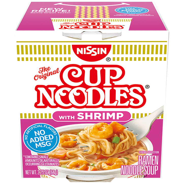 Nissin Cup Noodles Shrimp (64g)