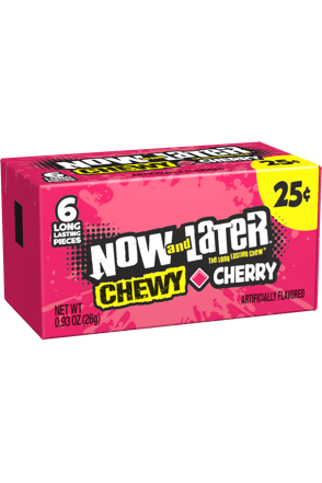 Now And Later Mini Chewy Cherry