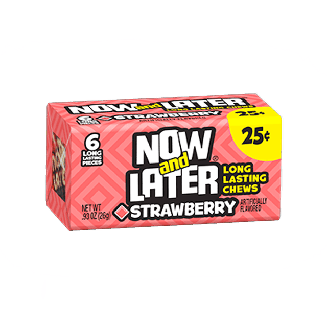 Now And Later Mini Strawberry (26g)