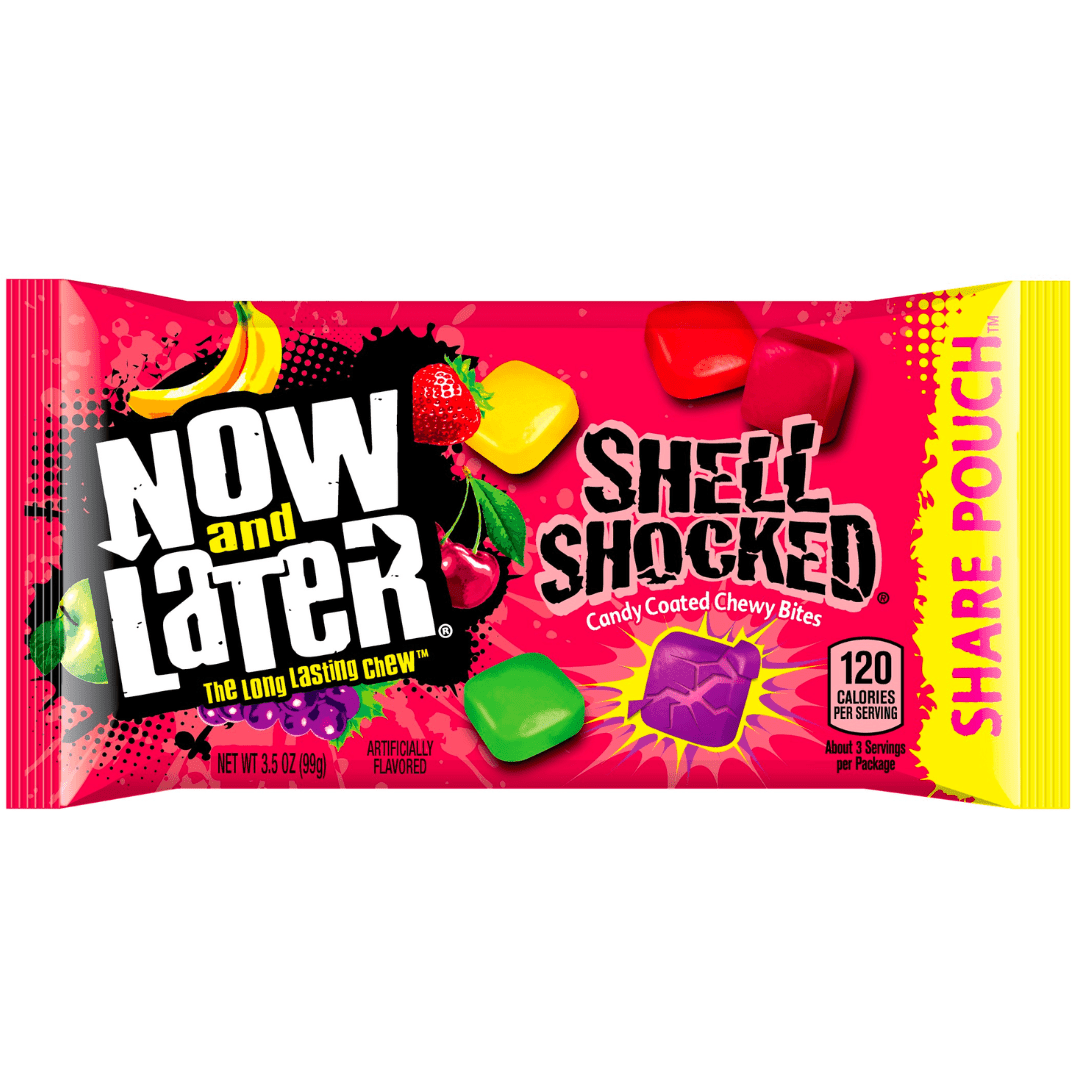 Now and Later Shell Shocked Share Size (99g)