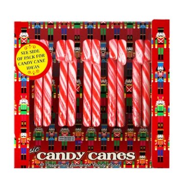 Nutcracker Candy Canes 10pk 100g