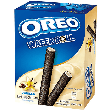 Oreo Vanilla Wafer Rolls (54g)