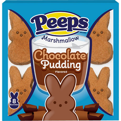 Peeps Chocolate Pudding Marshmallow Bunnies (8pcs)