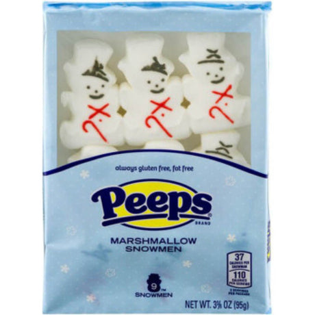 Peeps Christmas Marshmallow Snowmen (6pcs)
