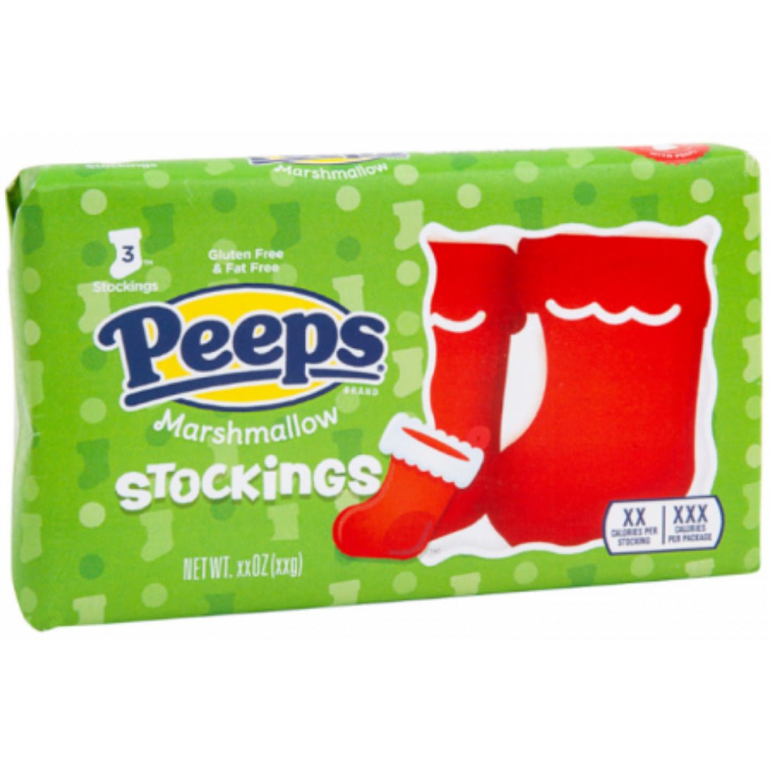 Peeps Christmas Marshmallow Stockings (3pcs)