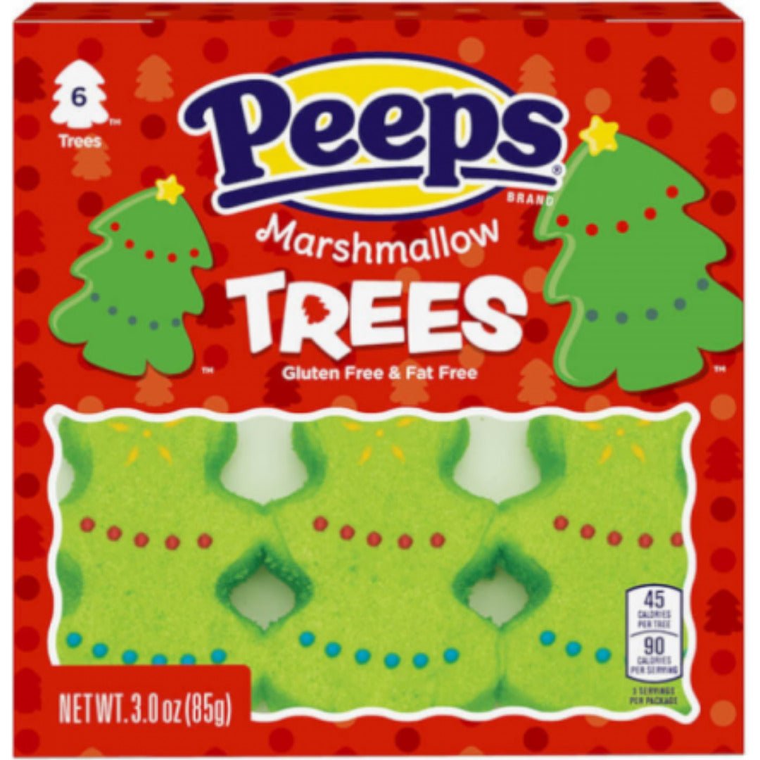 Peeps Christmas Marshmallow Trees (6pcs)