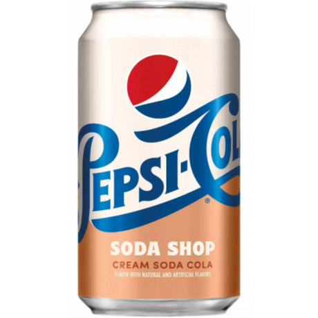 Pepsi Soda Shop Cream Soda Cola (355ml)