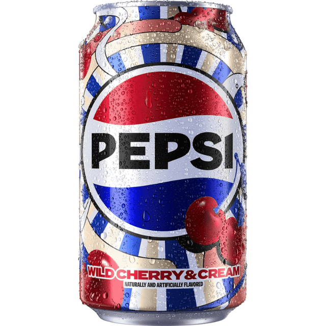 Pepsi Wild Cherry & Cream Can (355ml) USA