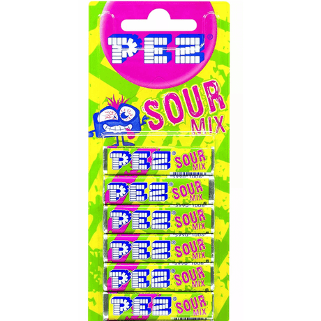 Pez Refill Sour Mix (6 Pack)