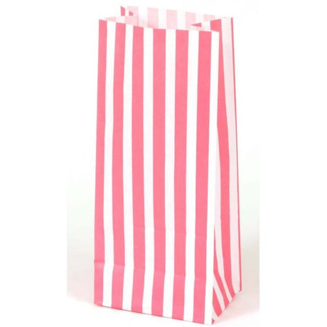 Pick’n’Mix Bag Pink Stripe (Pack of 100)