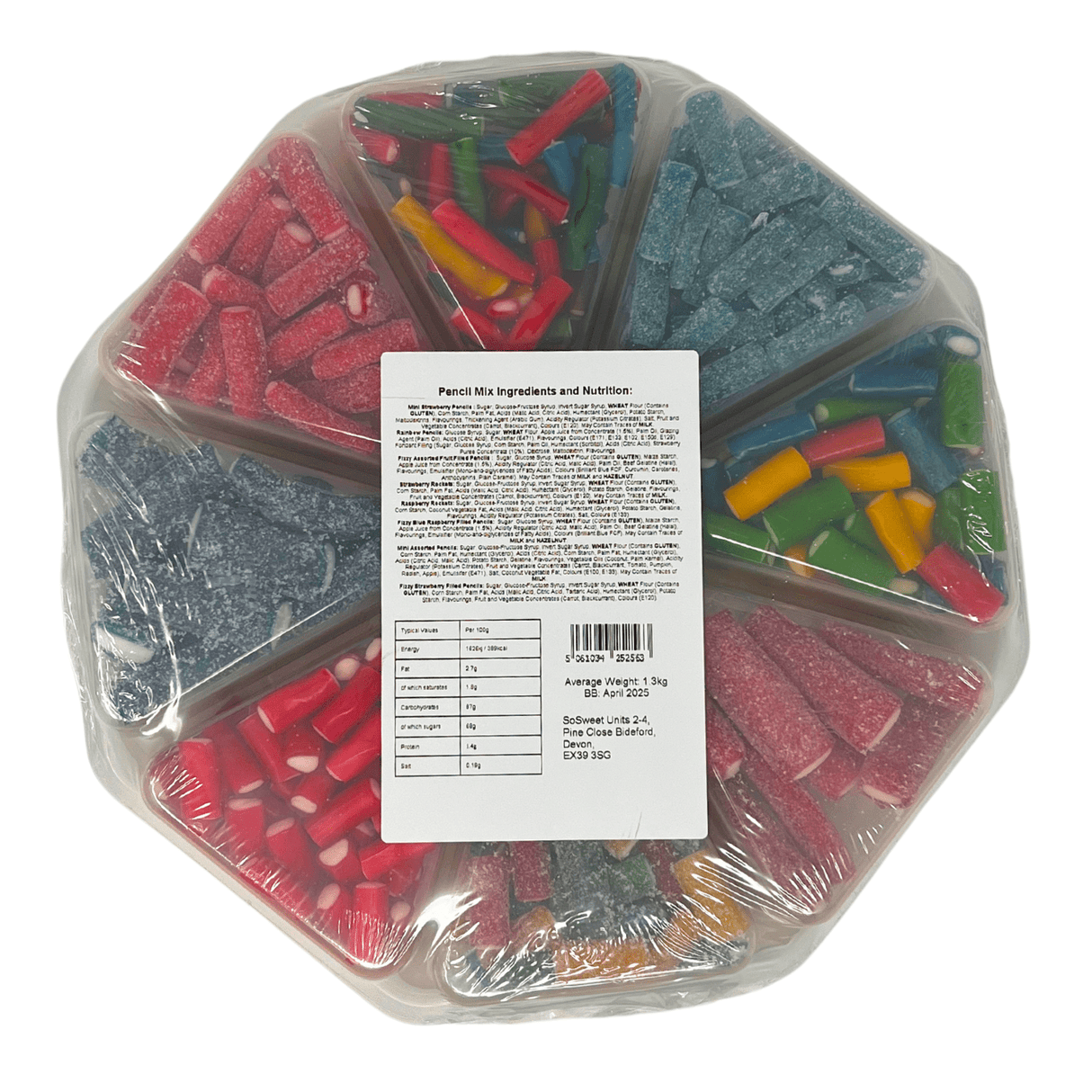 Pick'n'Mix Sharing Platter Pencils Mix