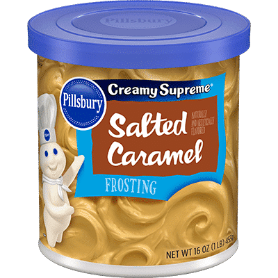 Pillsbury Frosting Creamy Supreme Salted Caramel (453g)