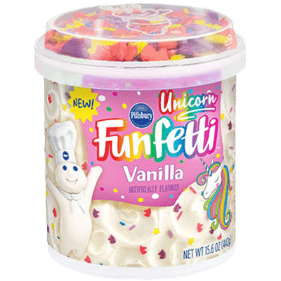 Pillsbury Frosting Funfetti Unicorn Vanilla (442g)