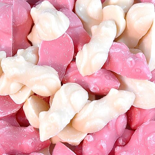 Pink and White Mice (125g)