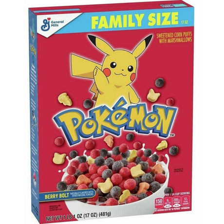 Pokemon Berry Bolt Cereal (450g)