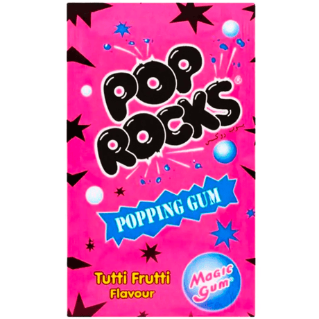 Pop Rocks Tutti Frutti Popping Gum (7g)