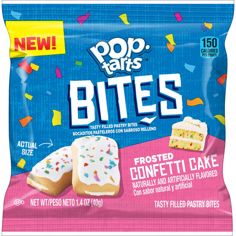 Pop Tarts Bites Bag Frosted Confetti Cake (40g)