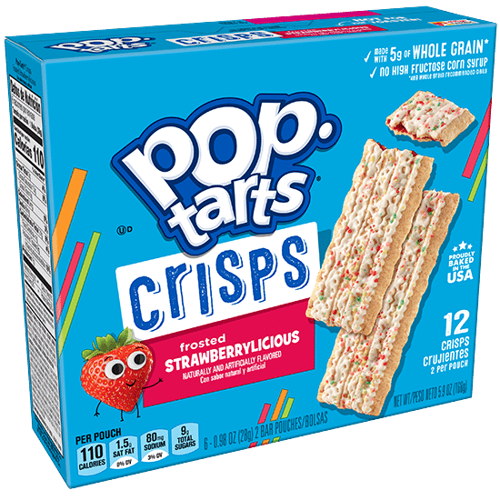 Pop Tarts Crisps Strawberrylicious (166g)