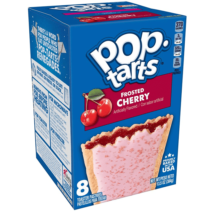 Pop Tarts Grocery Pack Frosted Cherry (416g)