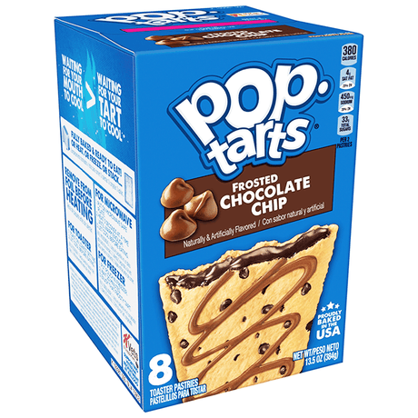 Pop Tarts Grocery Pack Frosted Chocolate Chip (416g)
