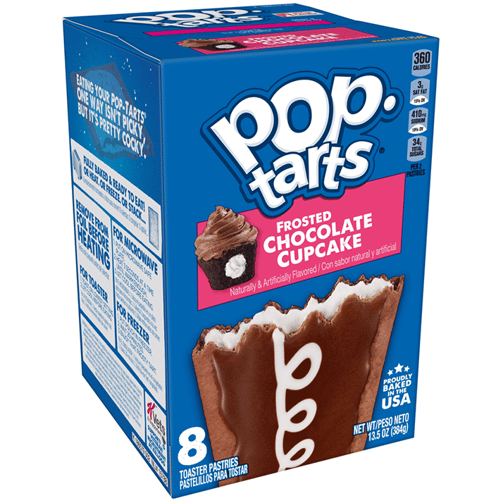 Pop Tarts Grocery Pack Frosted Chocolate Cupcake (384g)