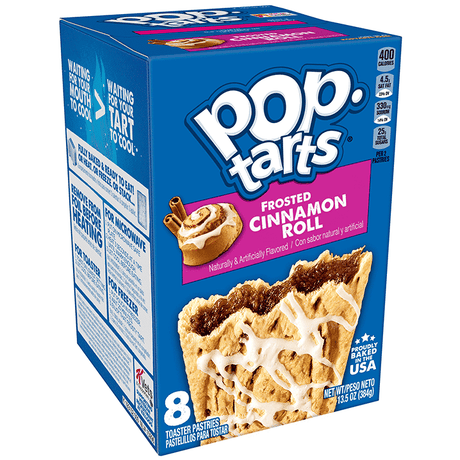 Pop Tarts Grocery Pack Frosted Cinnamon Roll (396g)