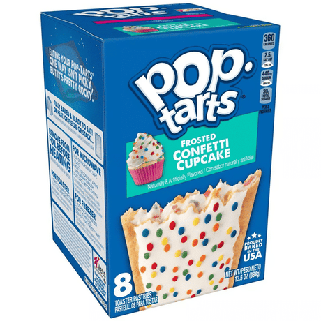 Pop Tarts Grocery Pack Frosted Confetti Cupcake (384g)
