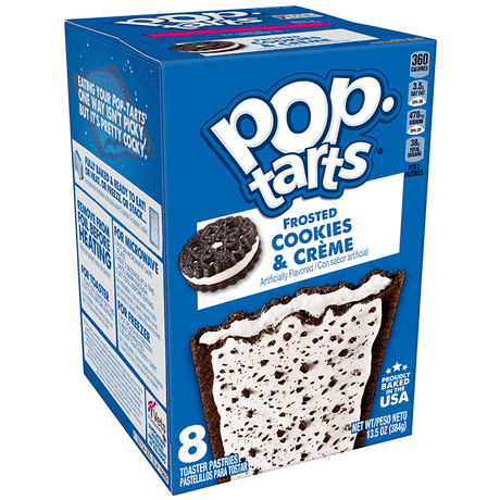 Pop Tarts Grocery Pack Frosted Cookies and Creme (396g)