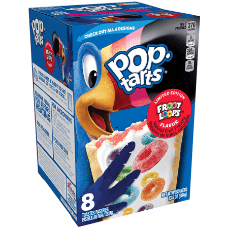 Pop Tarts Grocery Pack Frosted Froot Loops Box (384g)