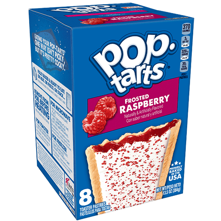 Pop Tarts Grocery Pack Frosted Raspberry (384g)