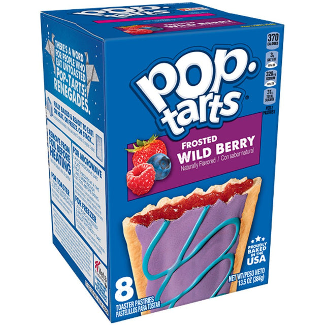 Pop Tarts Grocery Pack Frosted Wild Berry (384g) (BB Expired 03-12-21)