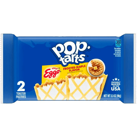 Pop Tarts Twin Pack Eggo Frosted Maple (96g)