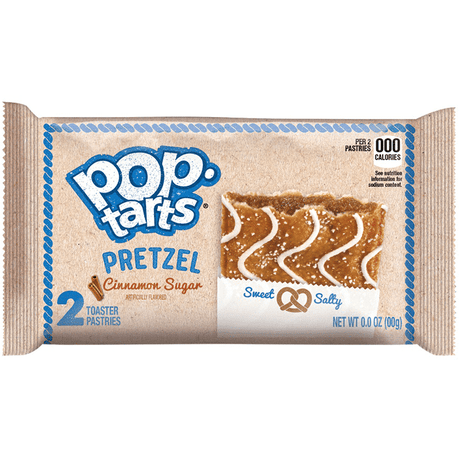 Pop Tarts Twin Pack Pretzel Cinnamon Sugar (96g)